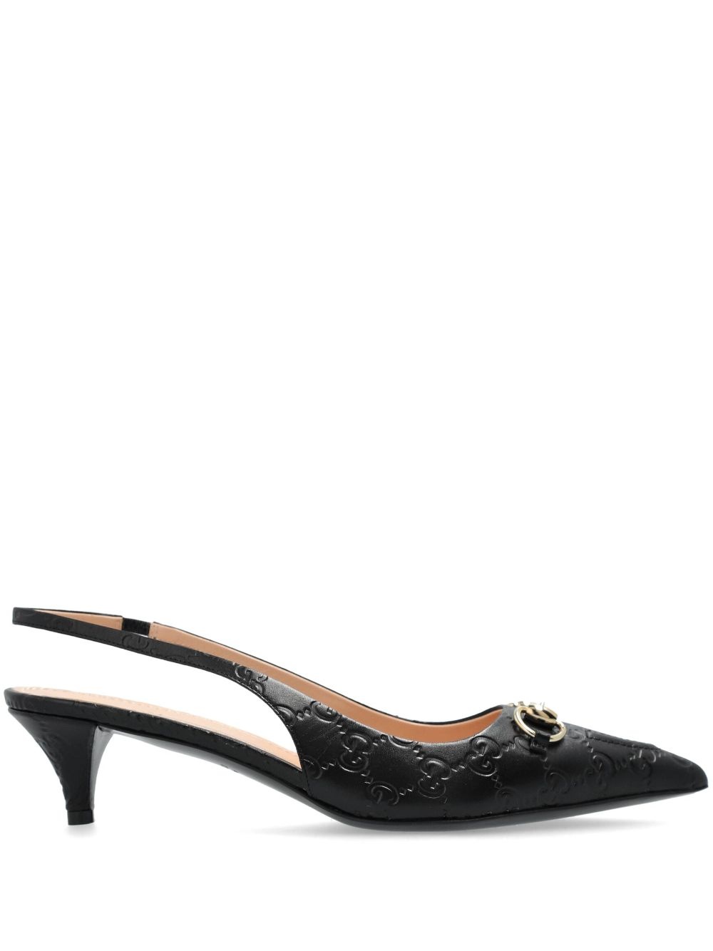 45mm Horsebit slingback pumps - 1