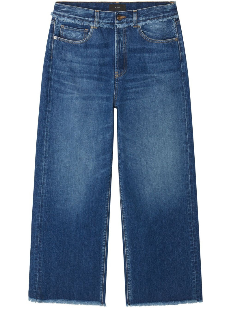 Fringed Relaxed Denim 바지 1