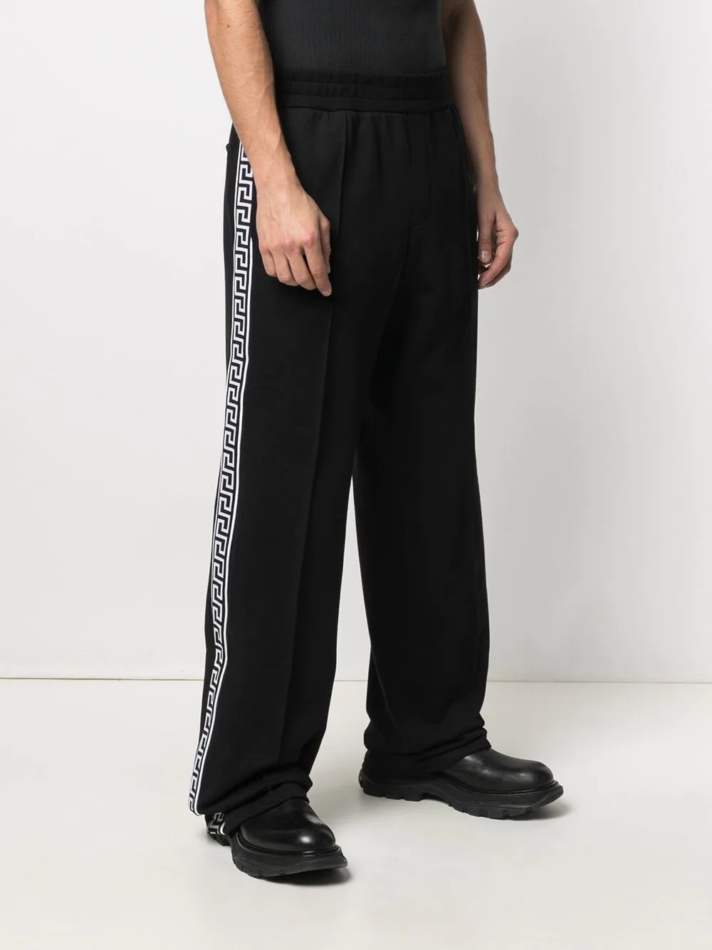 embroidered-logo track pants - 3