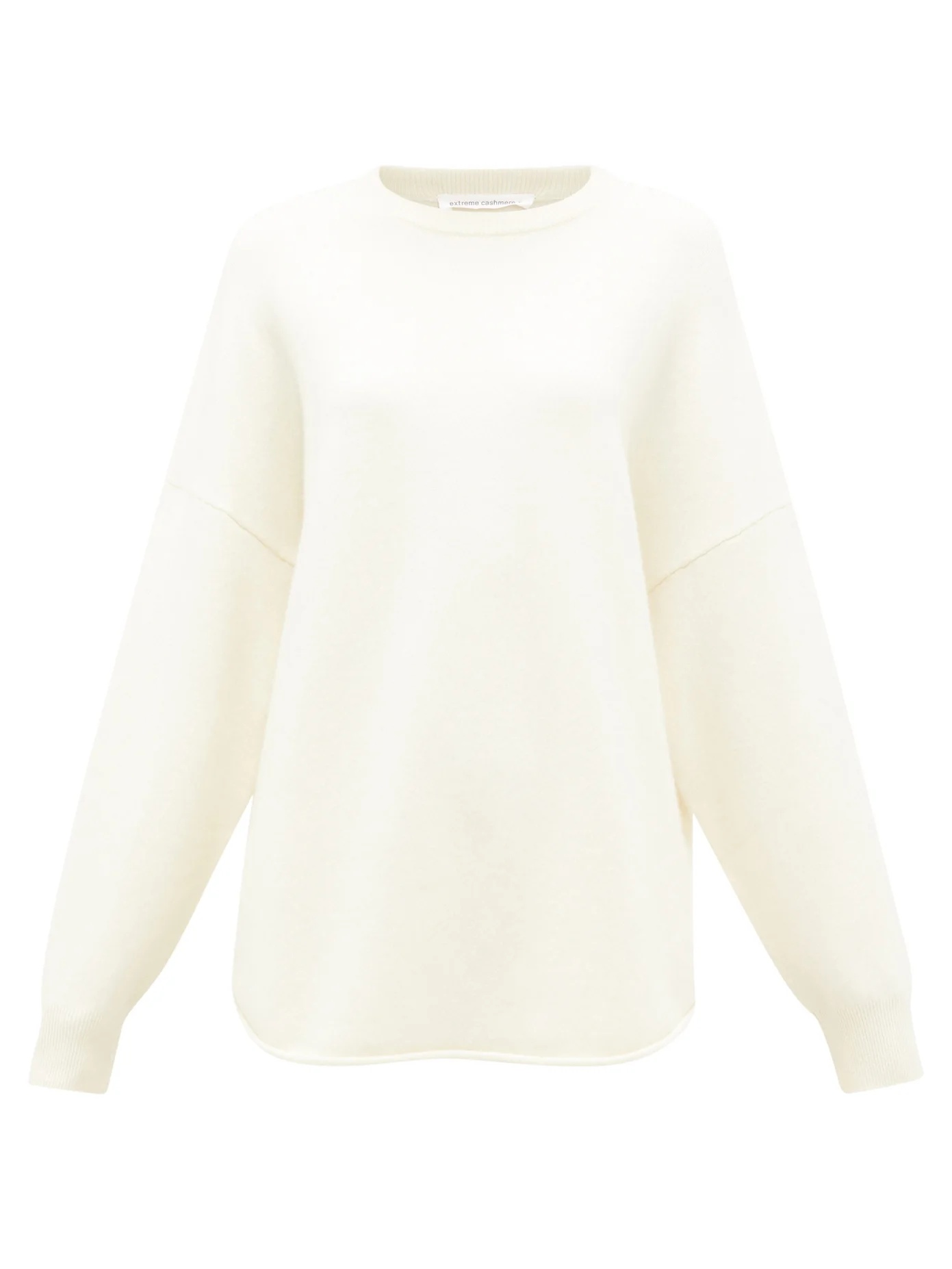 No. 53 Crew Hop oversized cashmere-blend sweater - 1