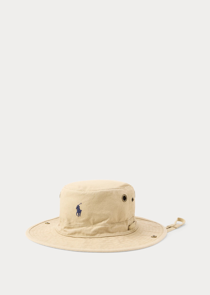 Cotton Canvas Bucket Hat 1