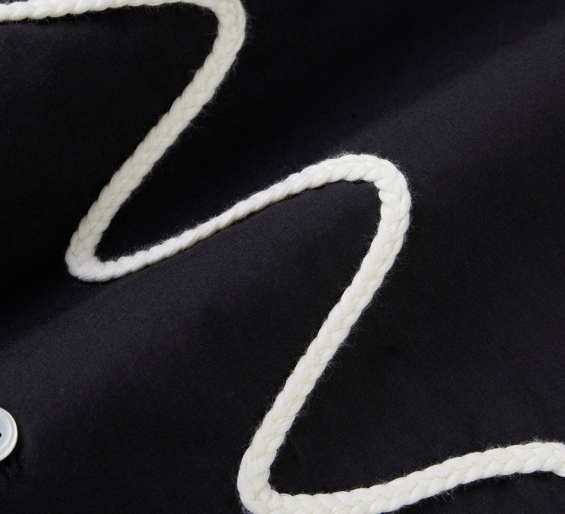Vacation Shirt - Black Squiggle - 4
