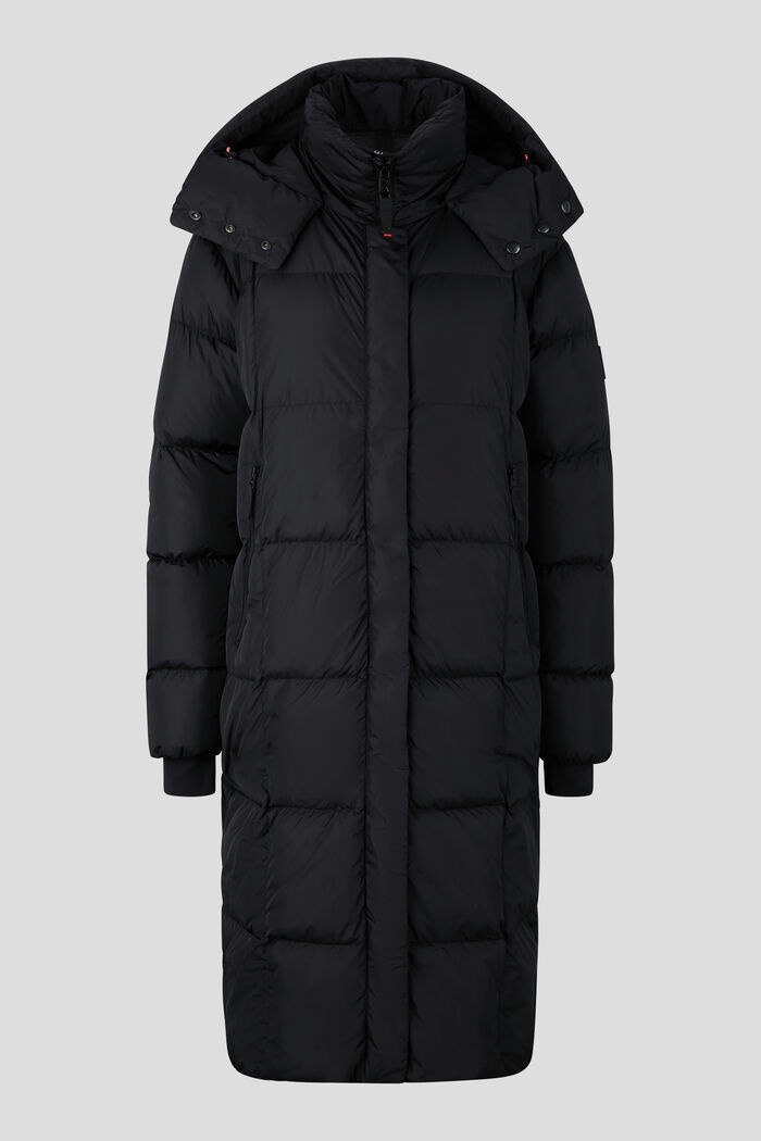 Barna Quilted coat in Black - 1