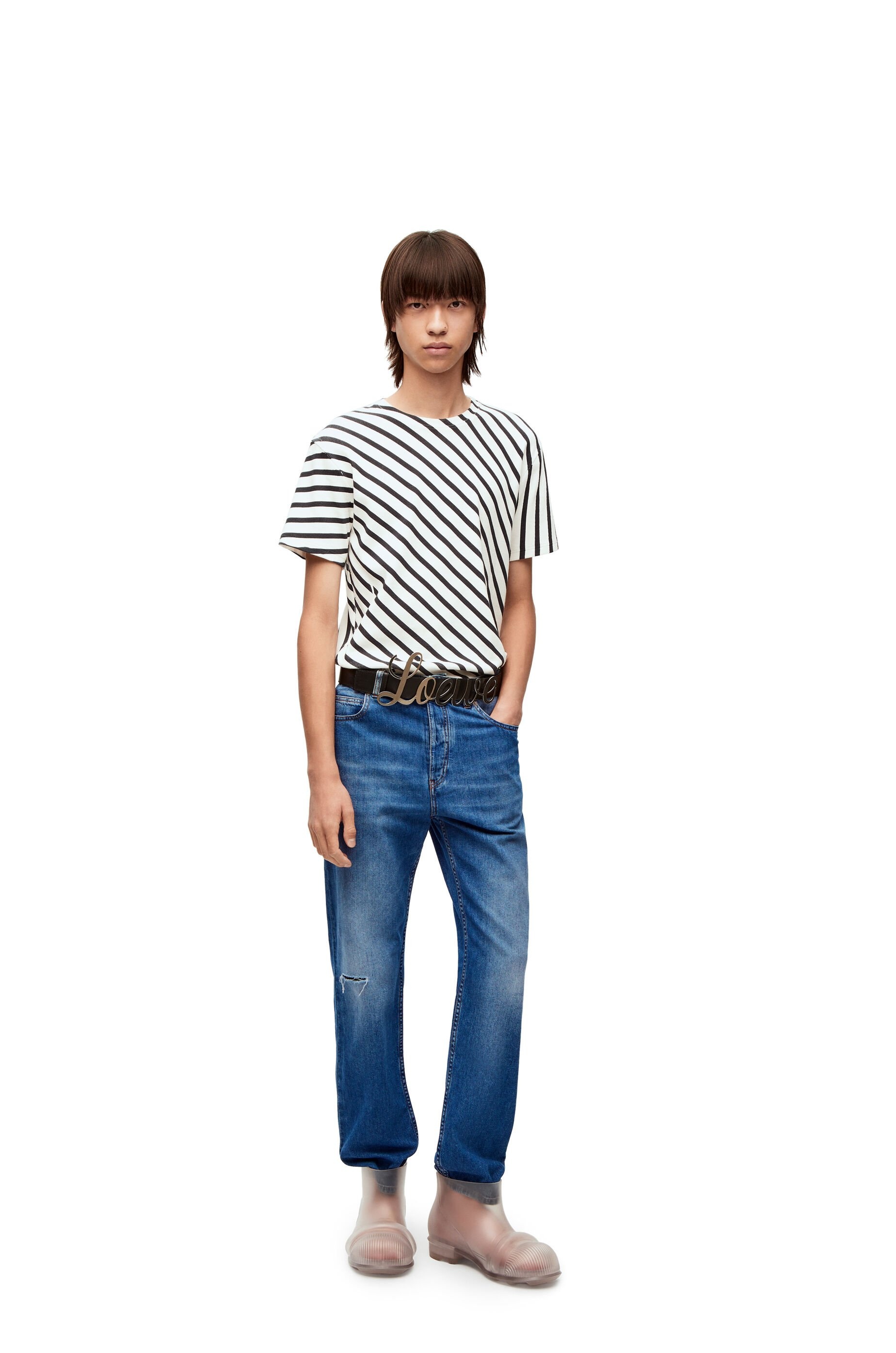 Jeans in washed denim - 2