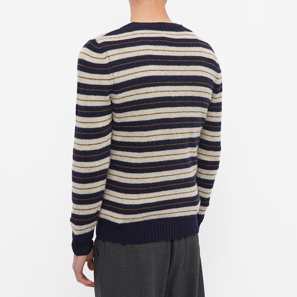 A.P.C. Toni Stripe Crew Knit - 4