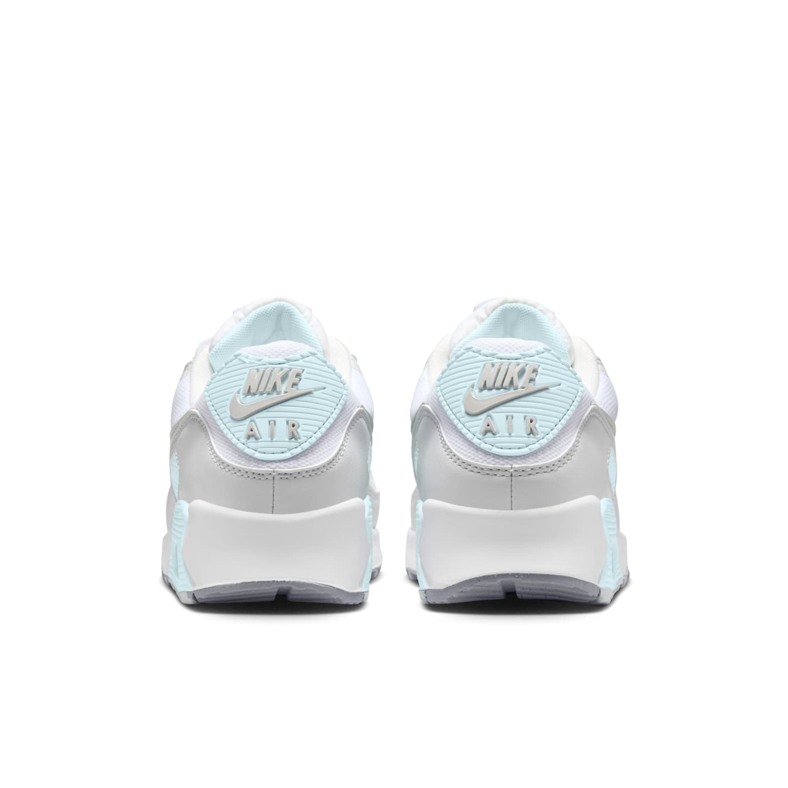 (WMNS) Nike Air Max 90 'White Glacier Blue' DH8010-104 - 5