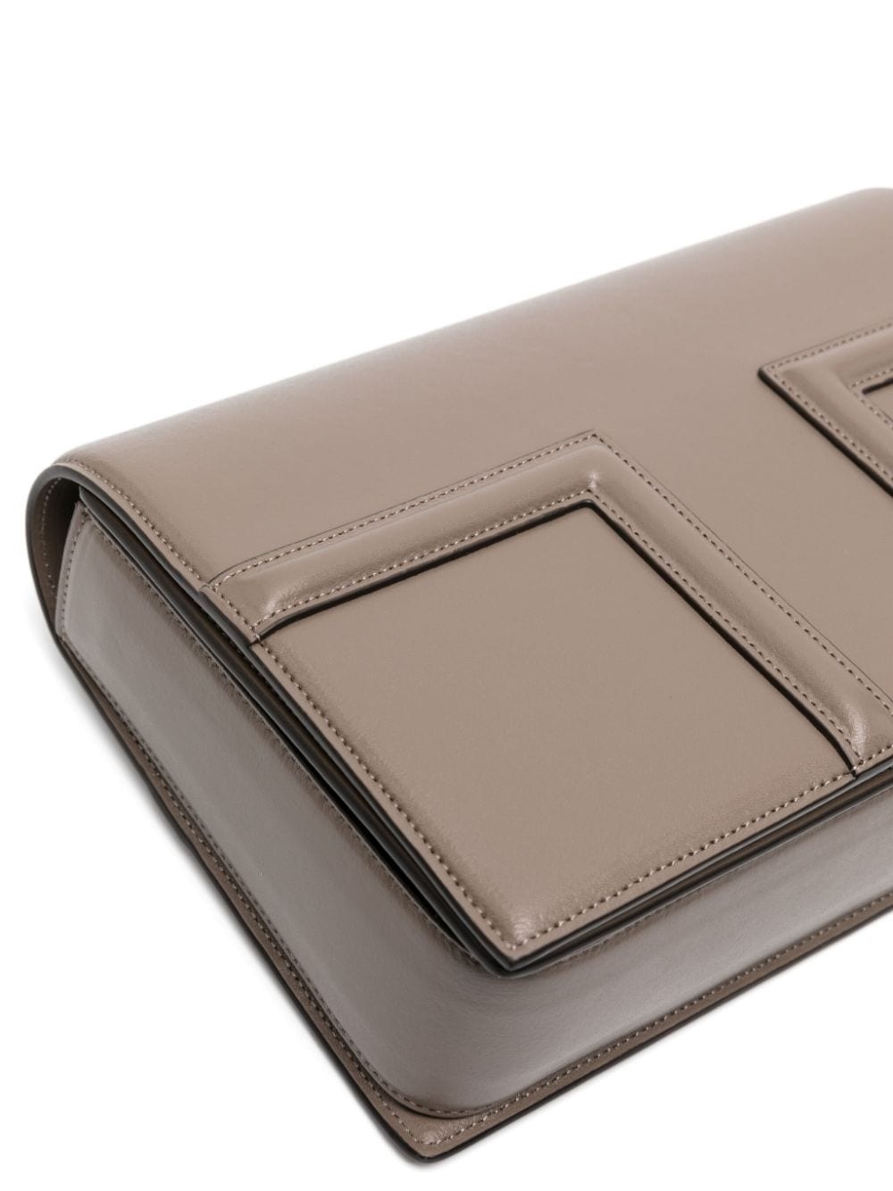 T-Flap leather shoulder bag - 4