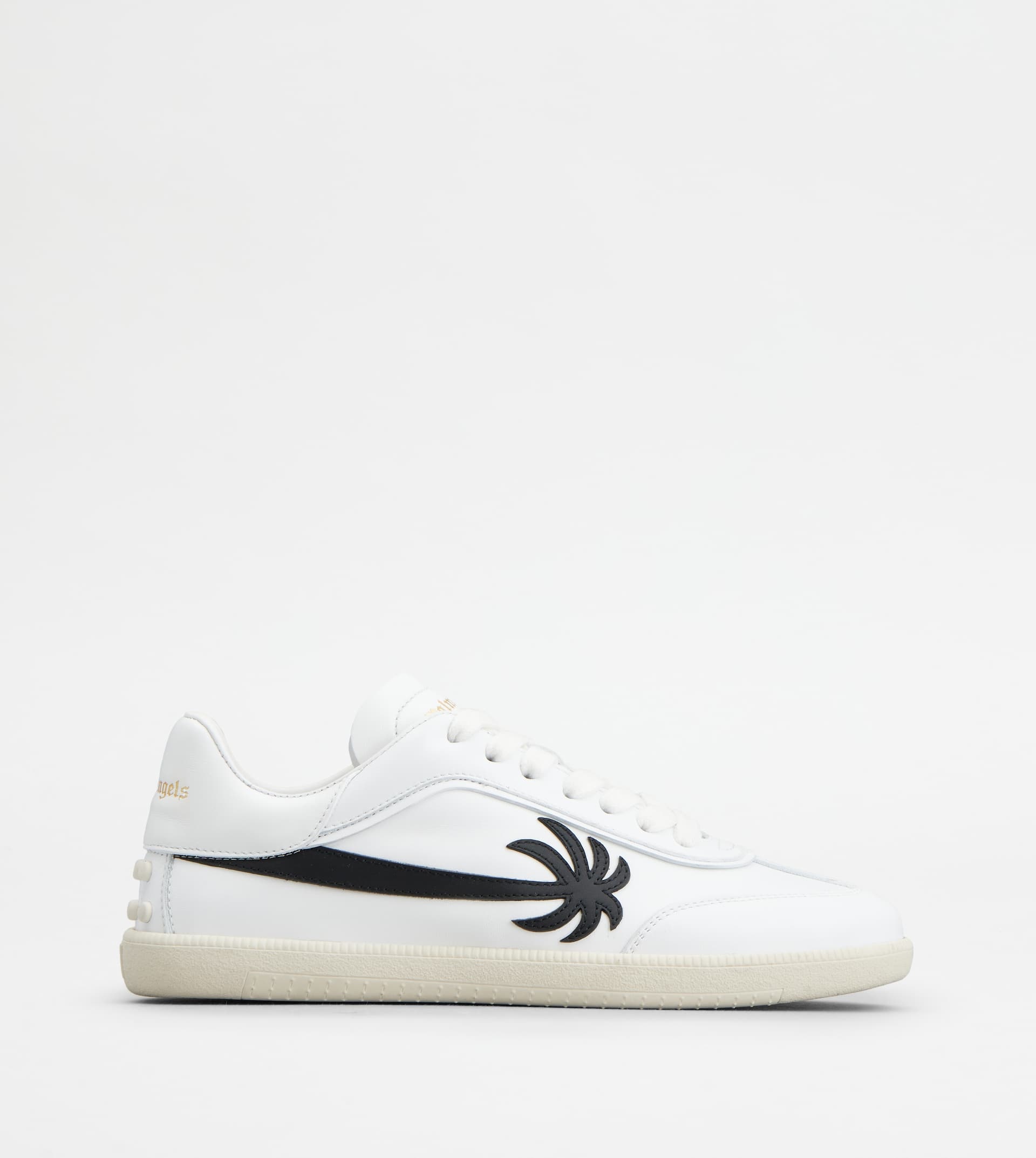 TOD'S TABS SNEAKERS PALM ANGELS IN LEATHER - WHITE, BLACK - 1