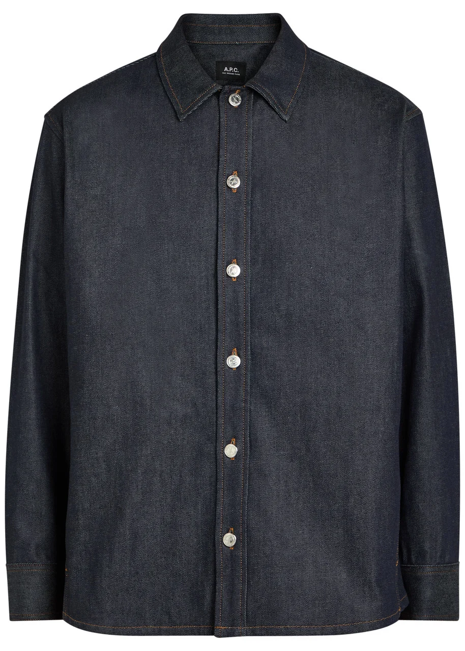 A.P.C. Surchemise Denim Overshirt - 1