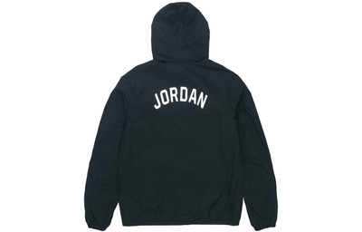 Jordan Air Jordan SS22 Solid Color Windproof Long Sleeves Jacket Black DJ0253-010 outlook