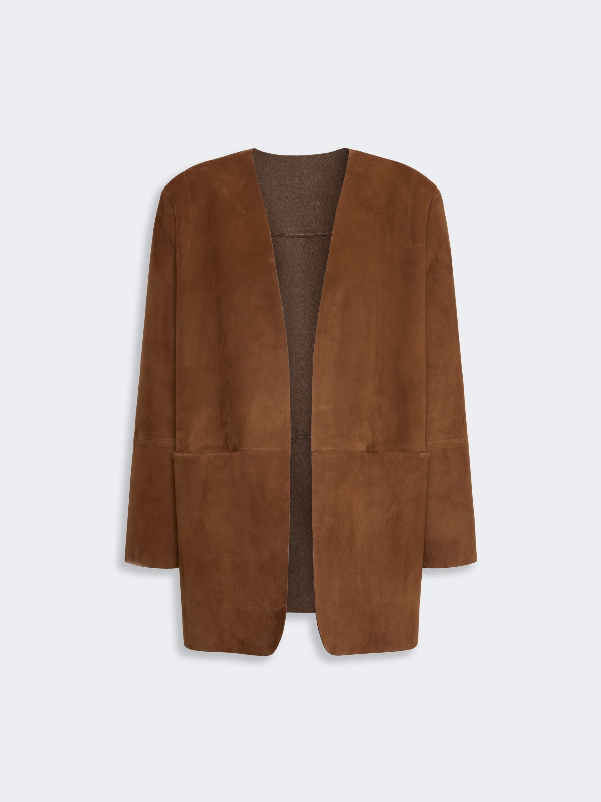 FUMATO Suede jacket - BROWN - 1