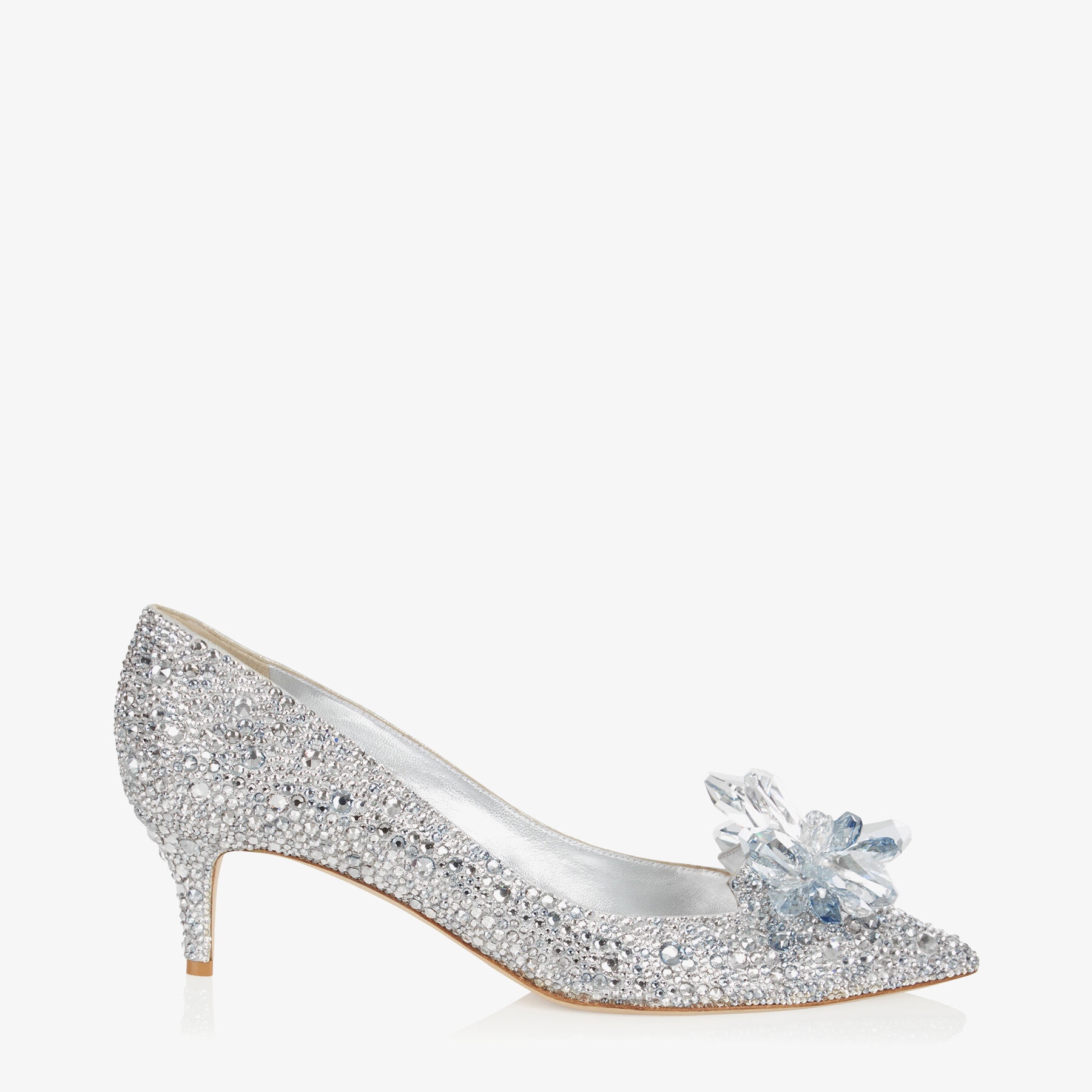Allure
Crystal Covered Pointy Toe Pumps - 1
