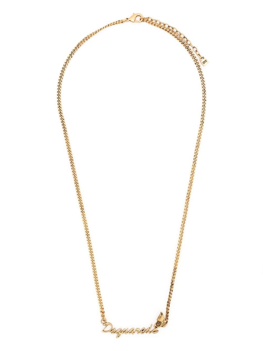 Hadwriting-charm chain necklace - 3
