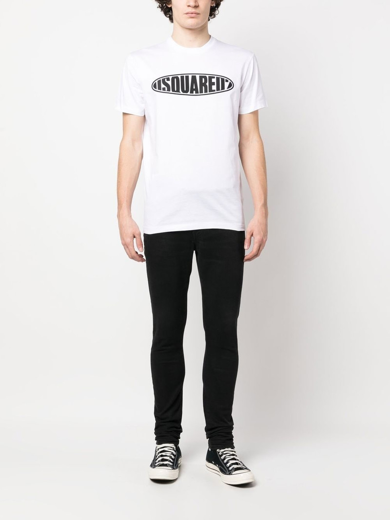 DSQUARED2 logo-print short-sleeve T-shirt outlook