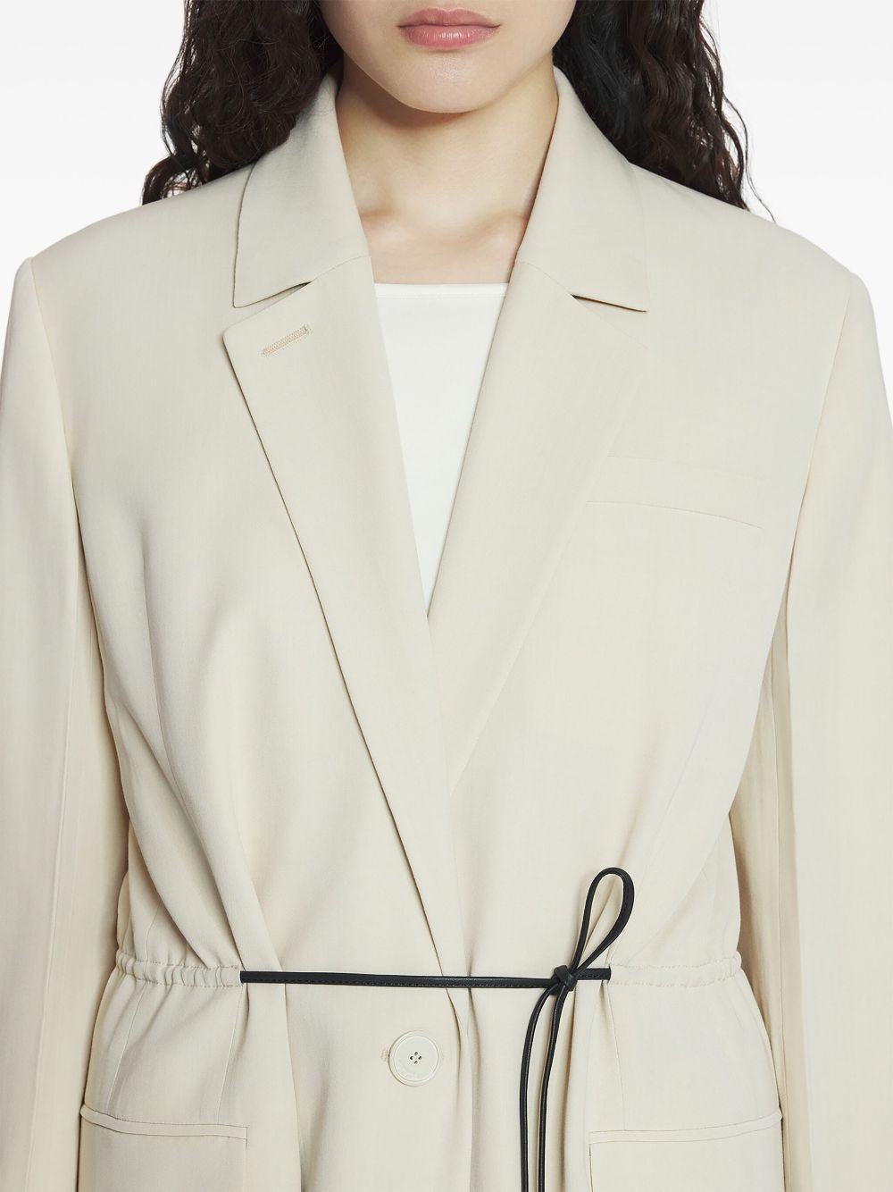 virgin wool blazer - 6
