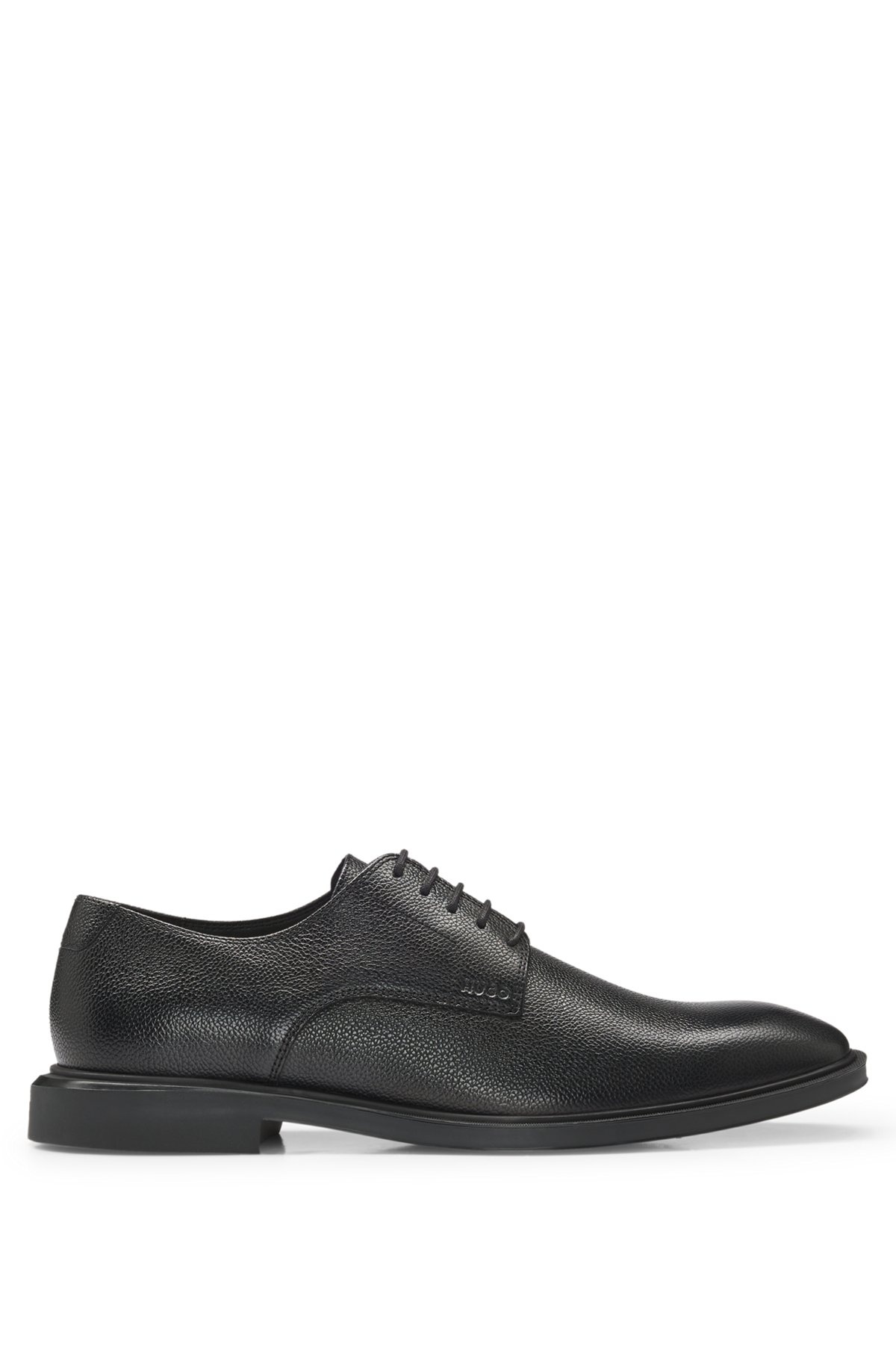 DERBY SHOES IN GRAINED LEATHER - 1