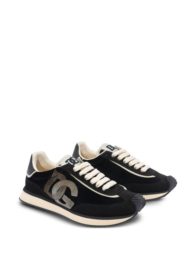 Dolce & Gabbana suede logo sneakers outlook