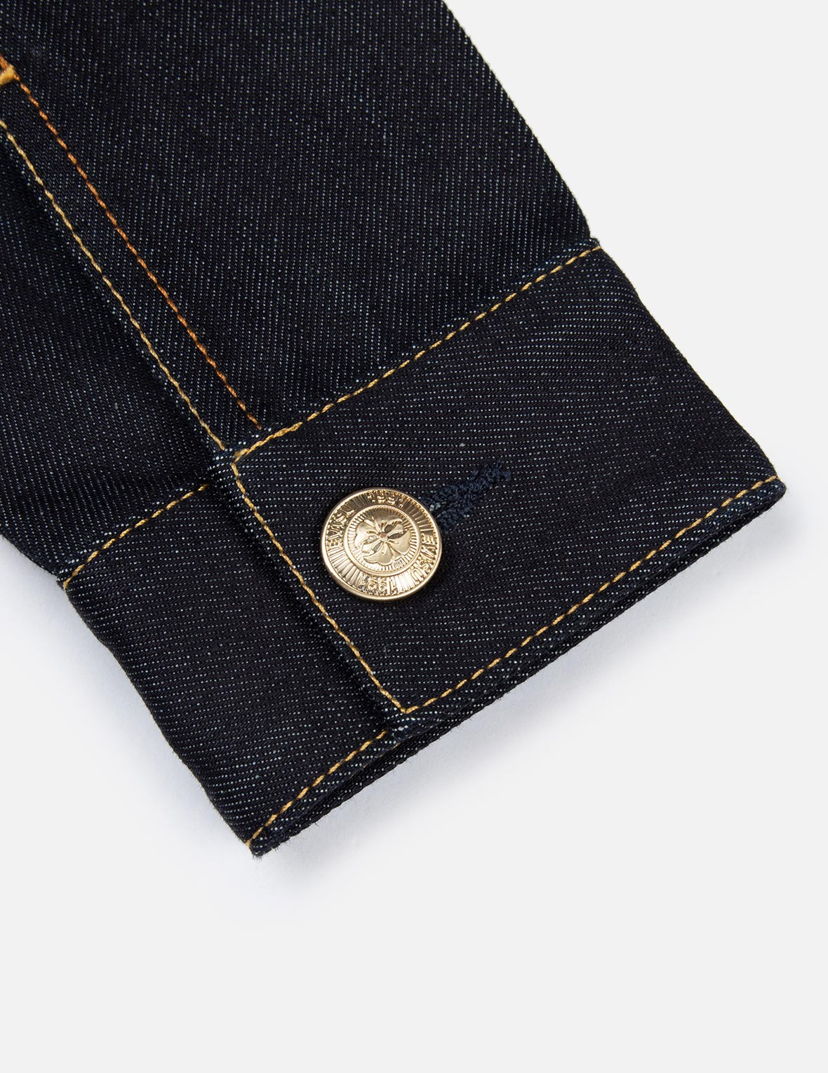 BROCADE ROSE AND LOGO EMBROIDERY REGULAR FIT DENIM JACKET - 9