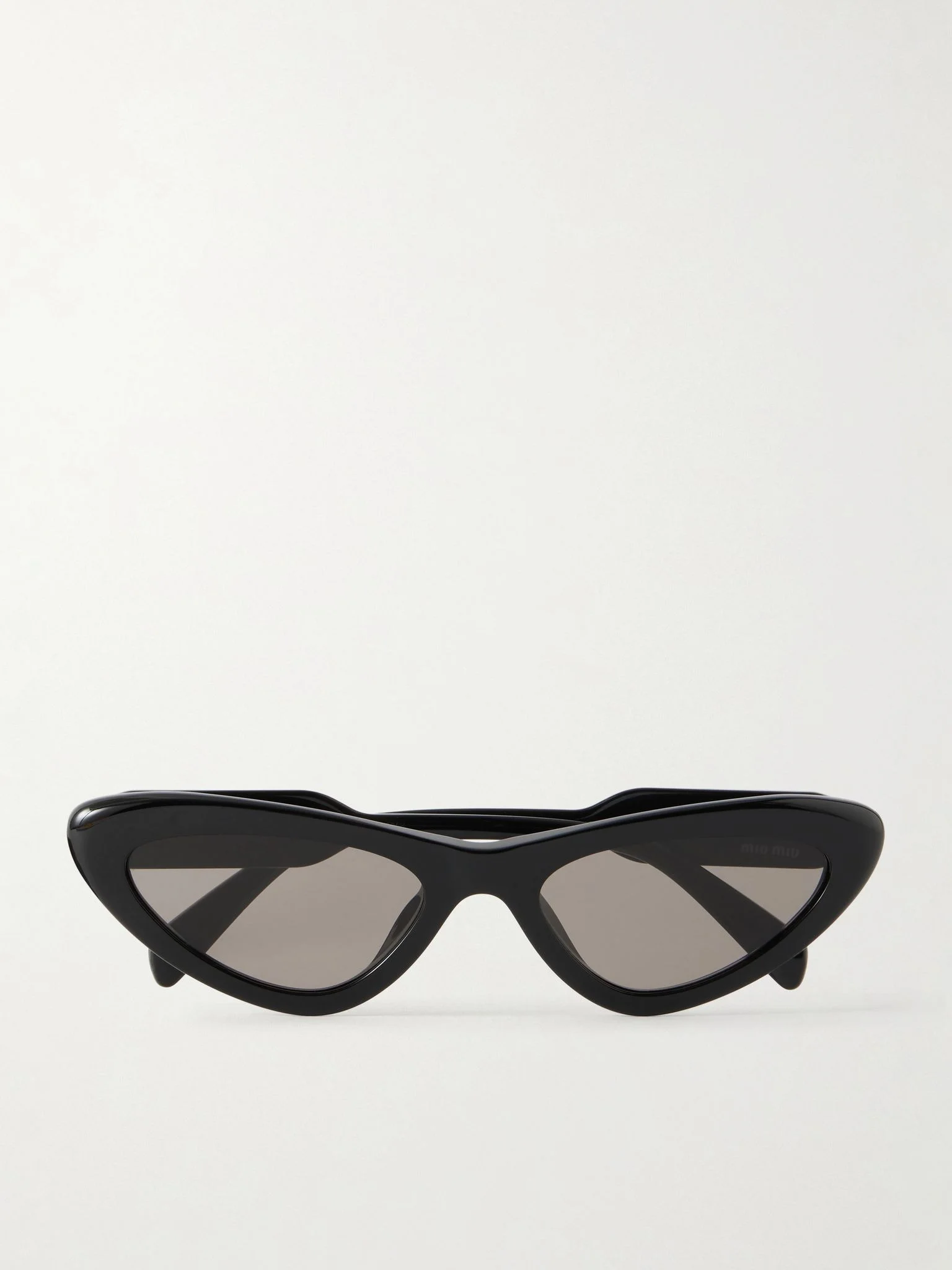 Cat-eye acetate sunglasses Black - 1