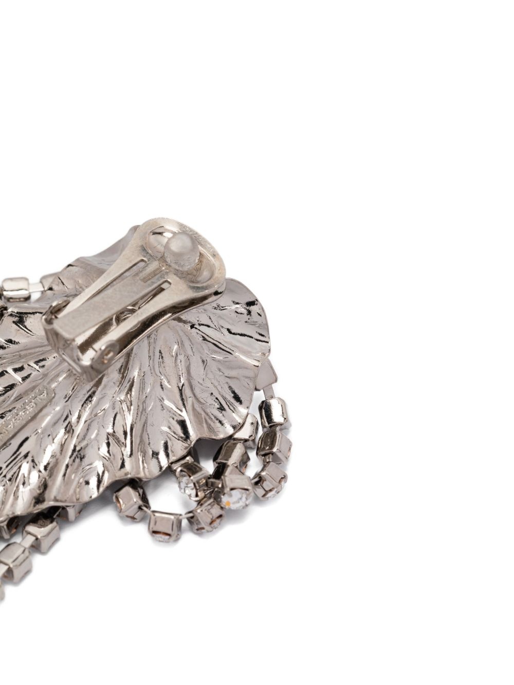 crystal-embellished fringed earrings - 3