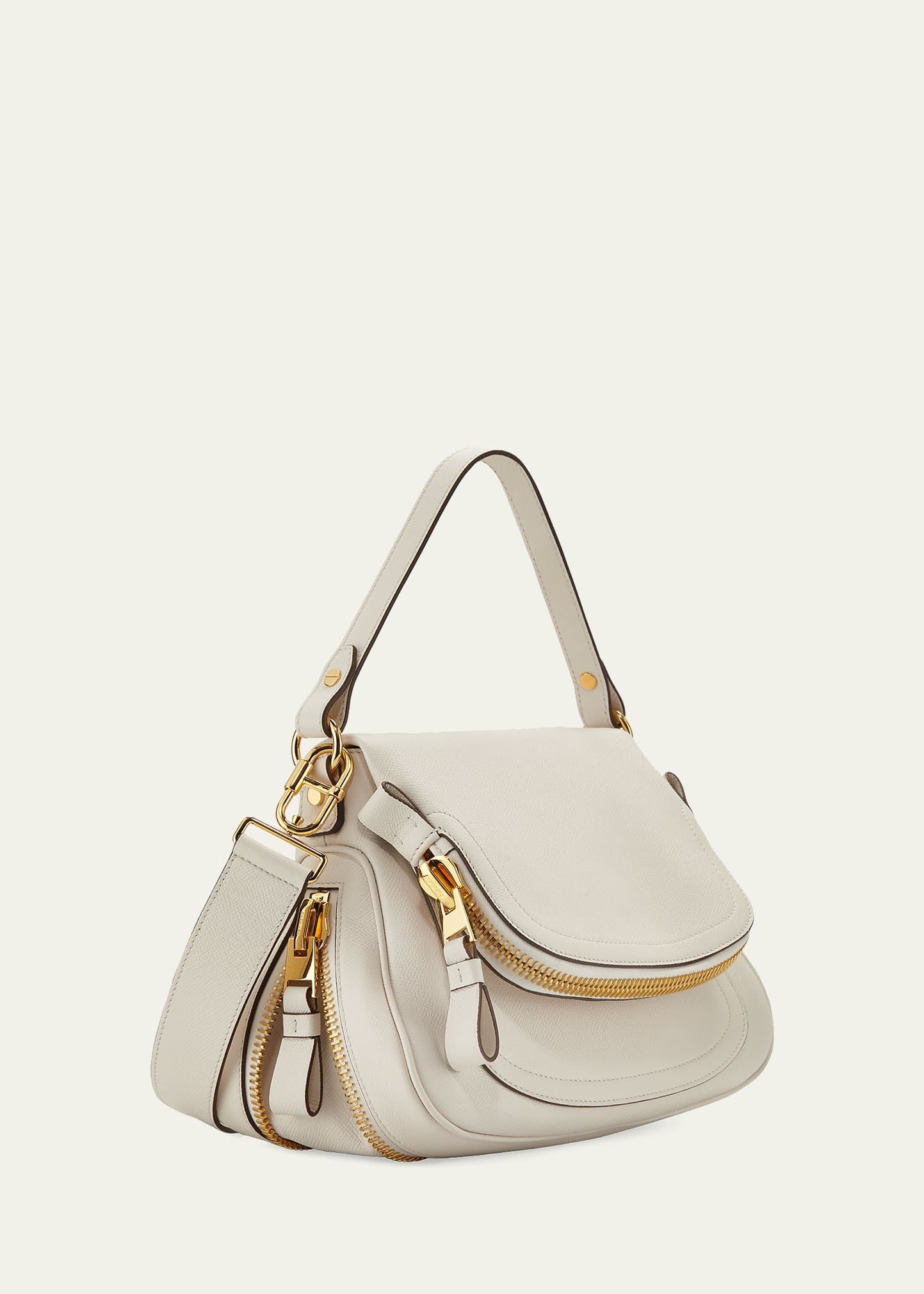 Jennifer Medium Grained Leather Shoulder Bag - 2