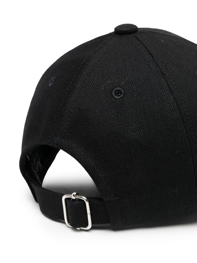 A.P.C. embroidered-logo cotton baseball cap outlook