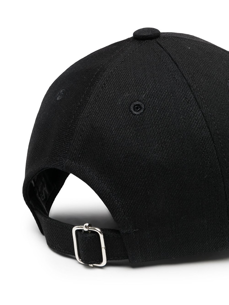A.P.C. embroidered-logo cotton baseball cap outlook