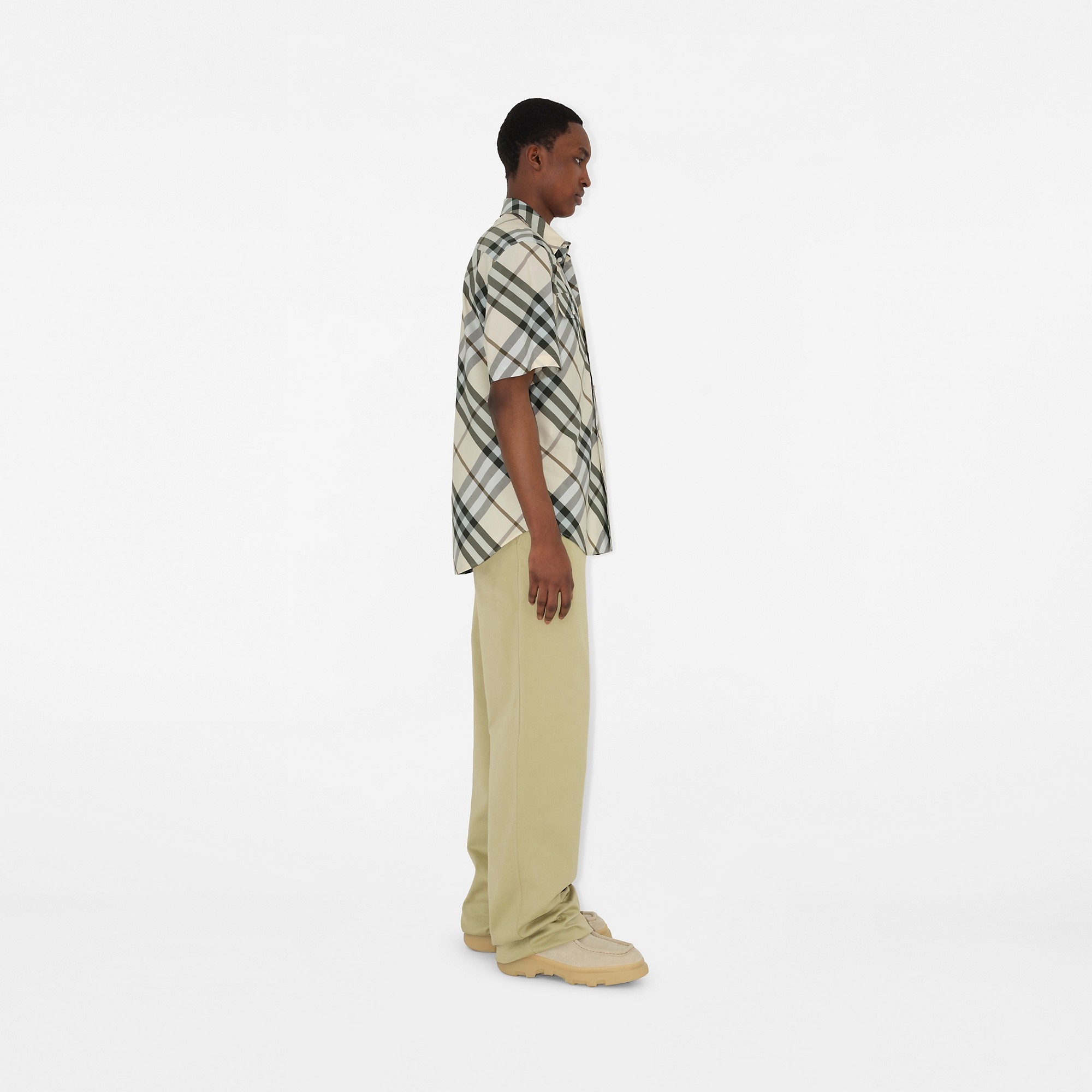 Check Cotton Shirt - 3