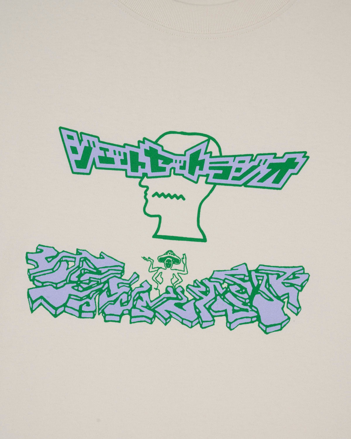 Brain Dead x Sega: Jet Set Radio T-shirt - Natural - 3