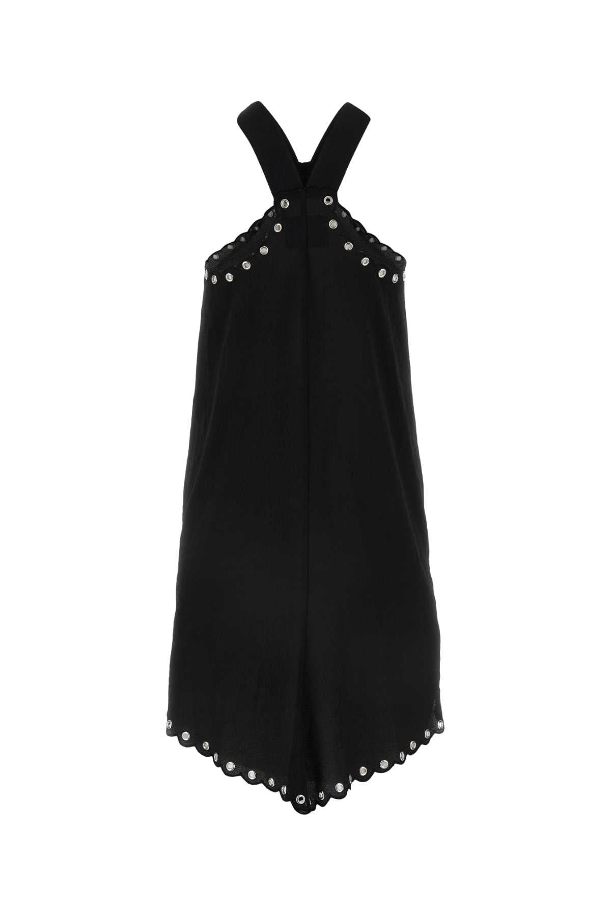 Isabel Marant Women Black Polyester Tegany Mini Dress - 2