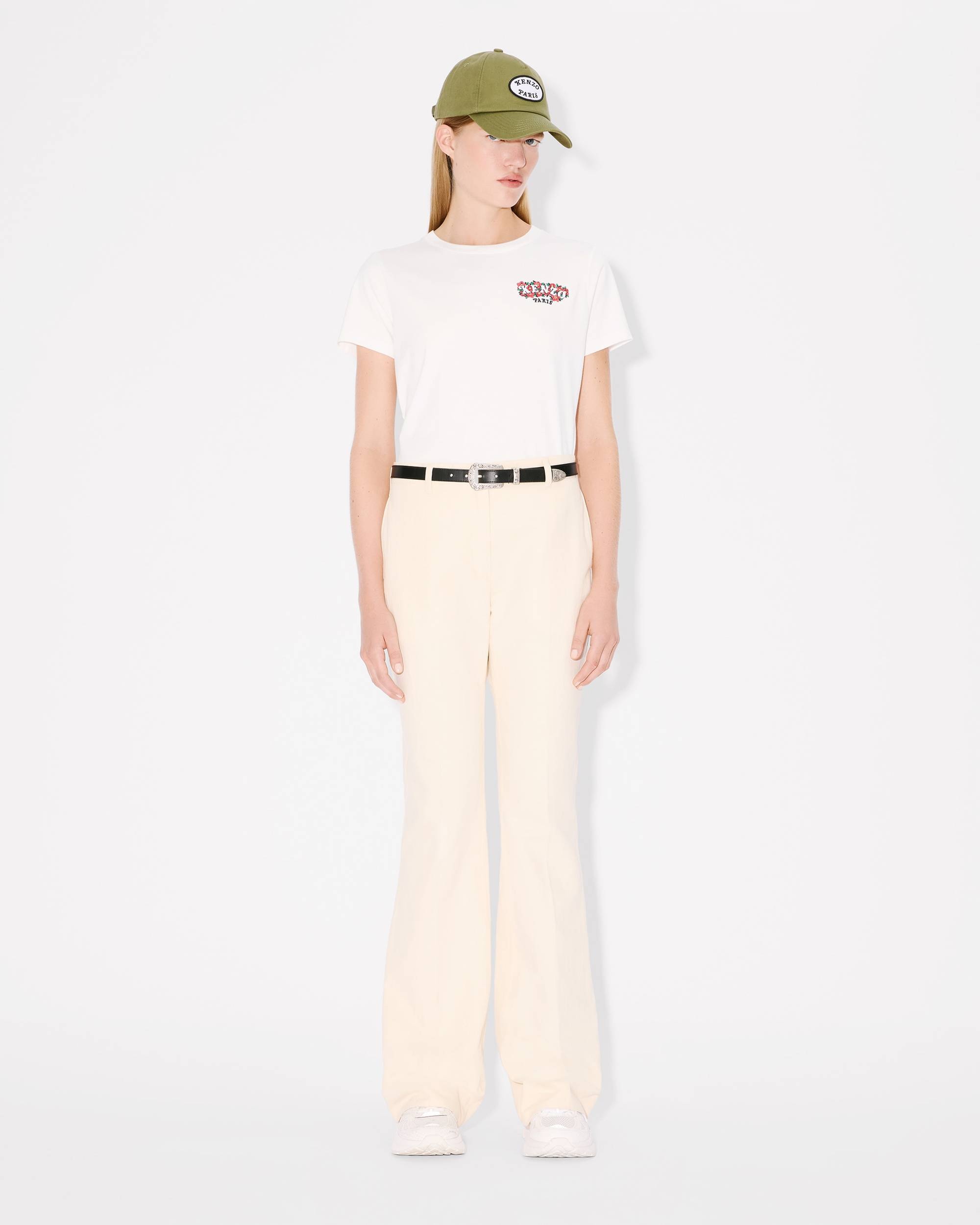 'KENZO VERDY MARKET' embroidered cotton T-shirt - 5