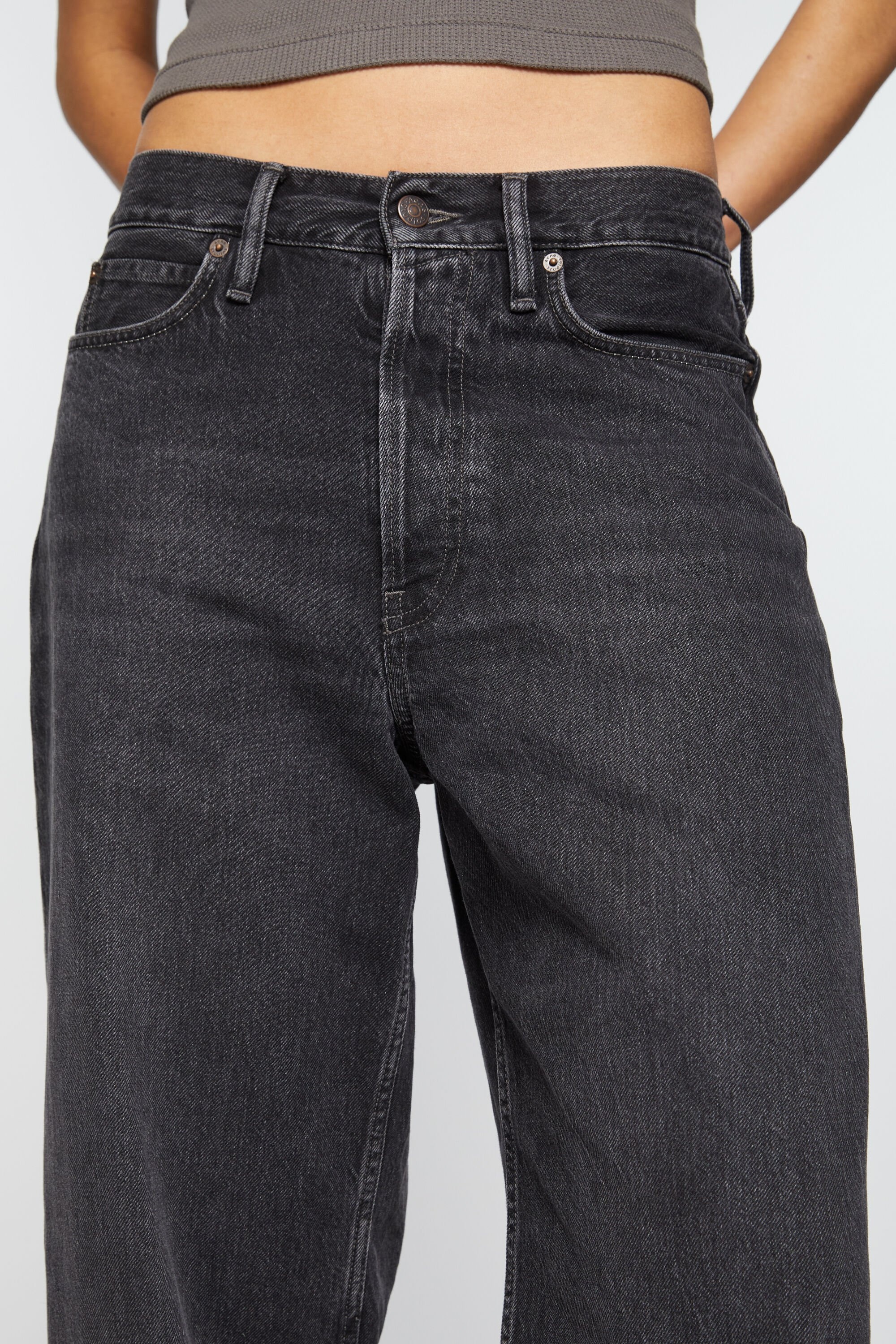 Baggy fit jeans - 1981F - Black - 6