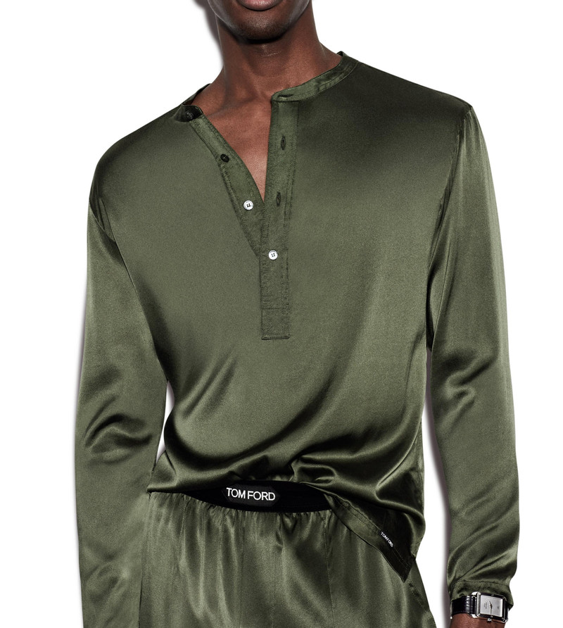 TOM FORD SILK PAJAMA HENLEY outlook
