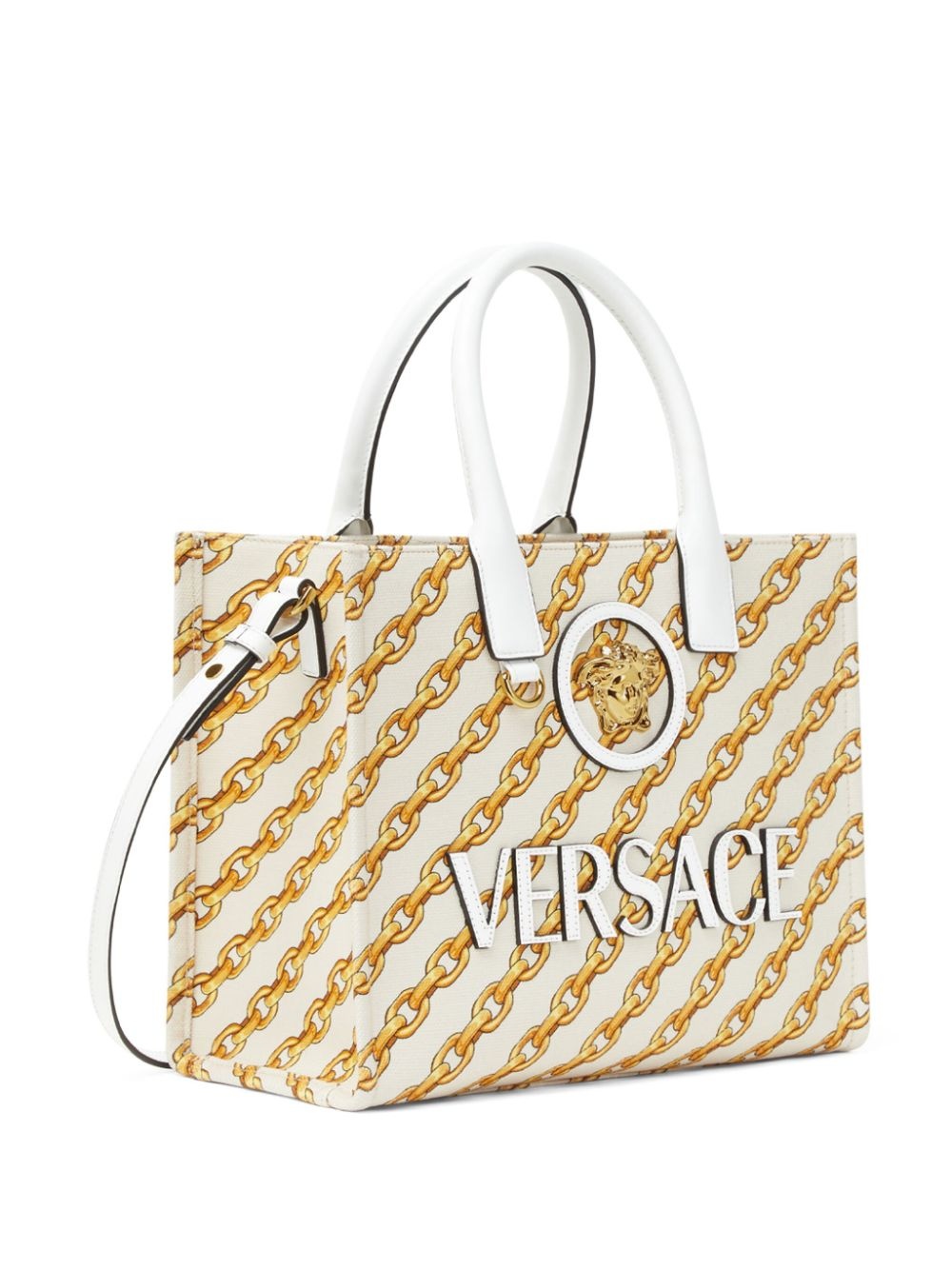 logo-print tote bag - 4
