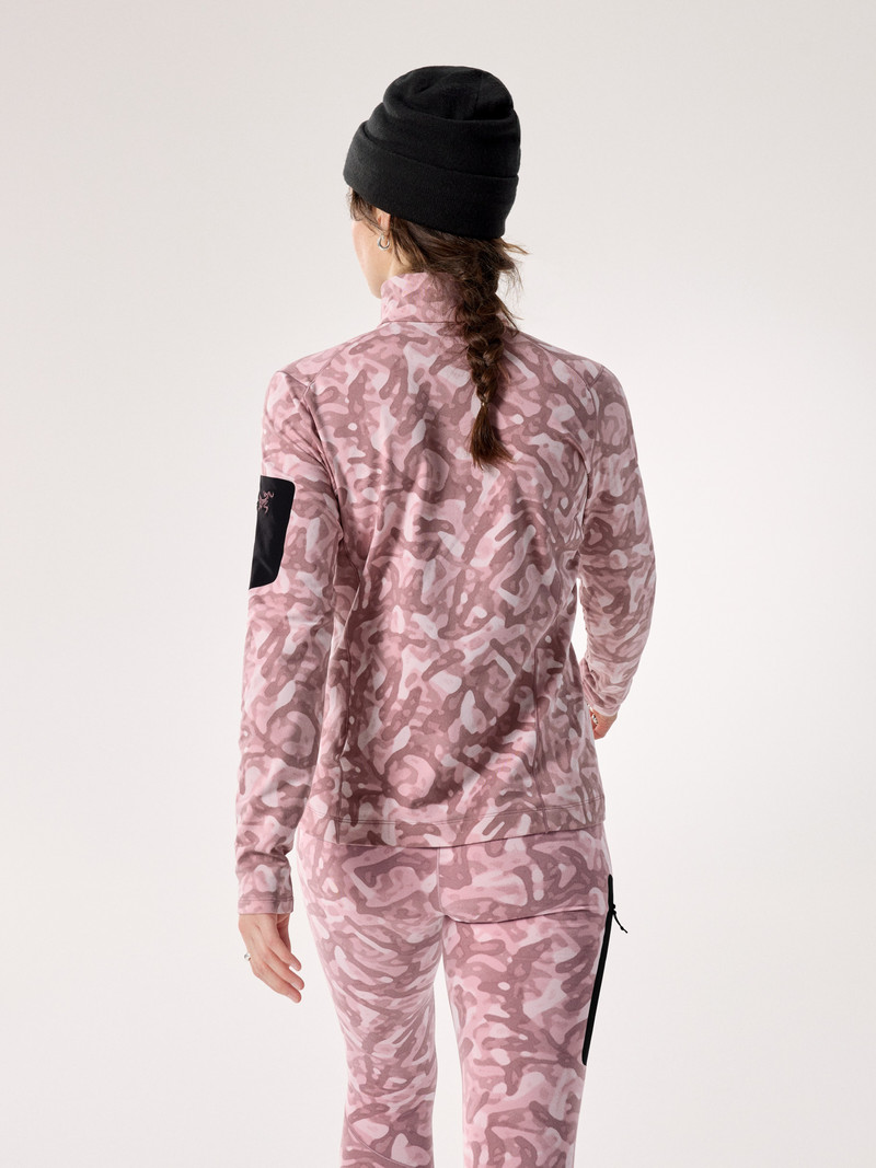 Rho Zip Neck Print 5