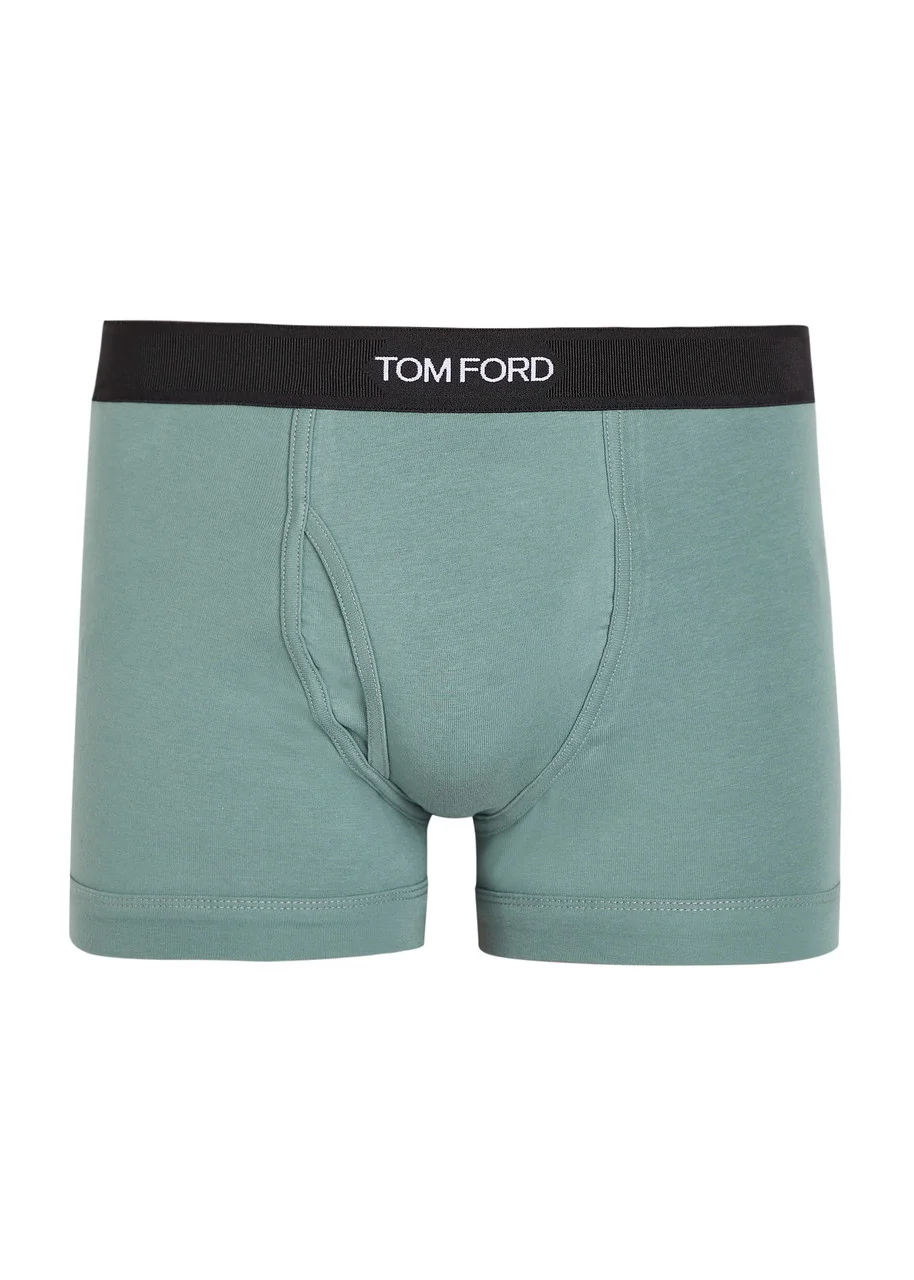 Tom Ford Stretch-cotton Boxer Briefs - 1