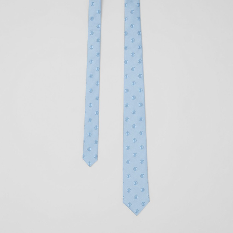 Burberry Classic Cut Monogram Motif Jacquard Silk Tie outlook