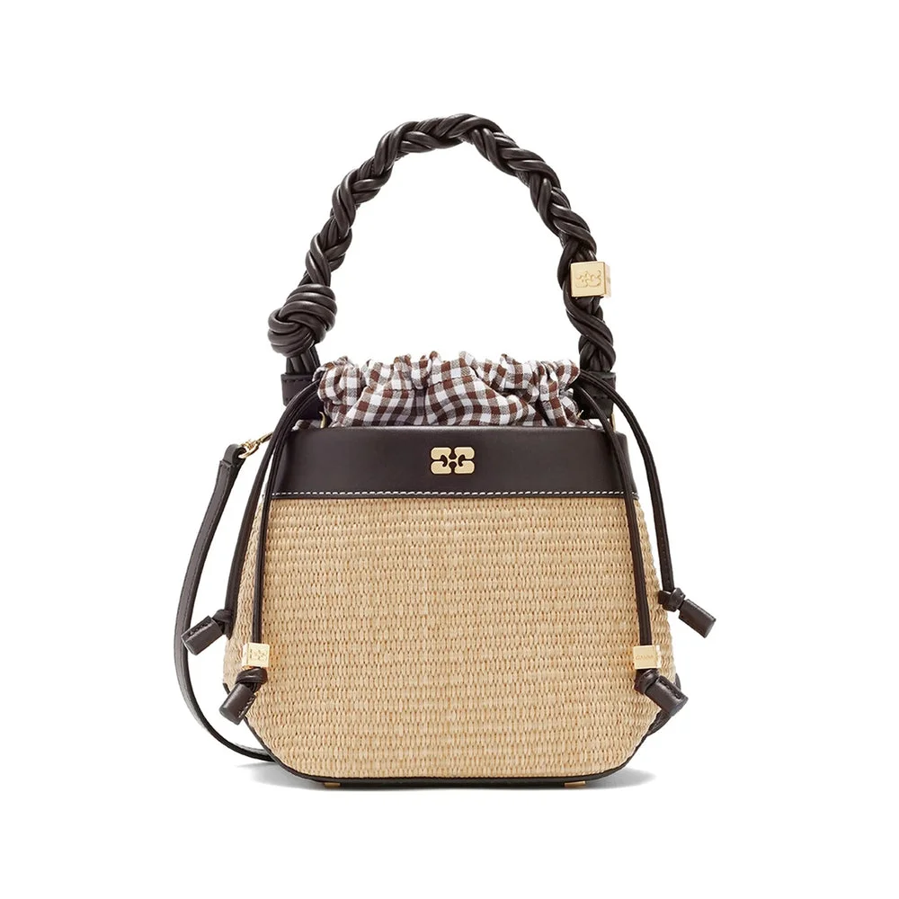 Ganni Neutrals Bucket Bags Women - 1