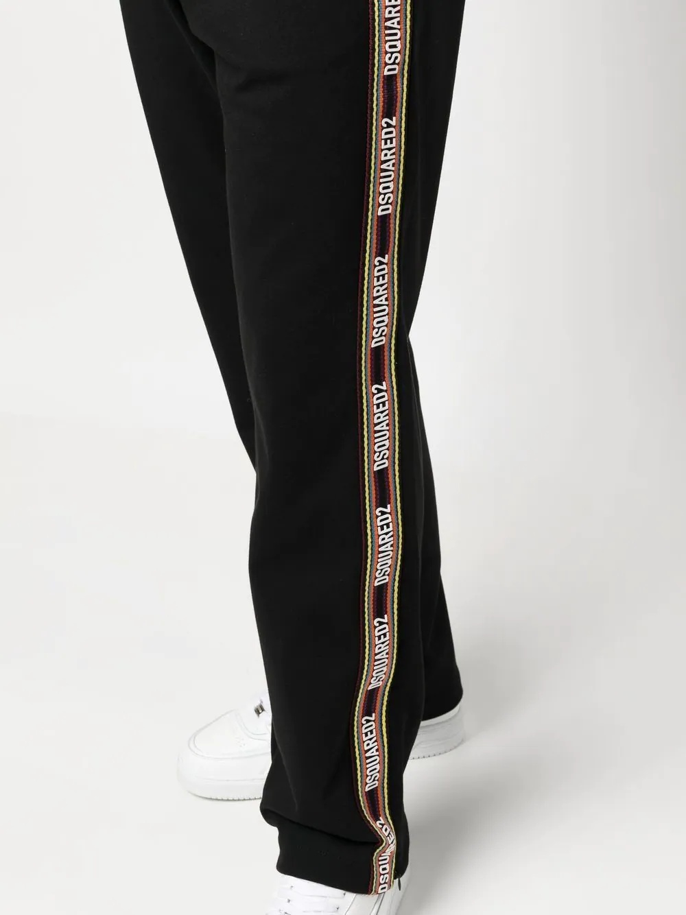 logo-trim track pants - 5