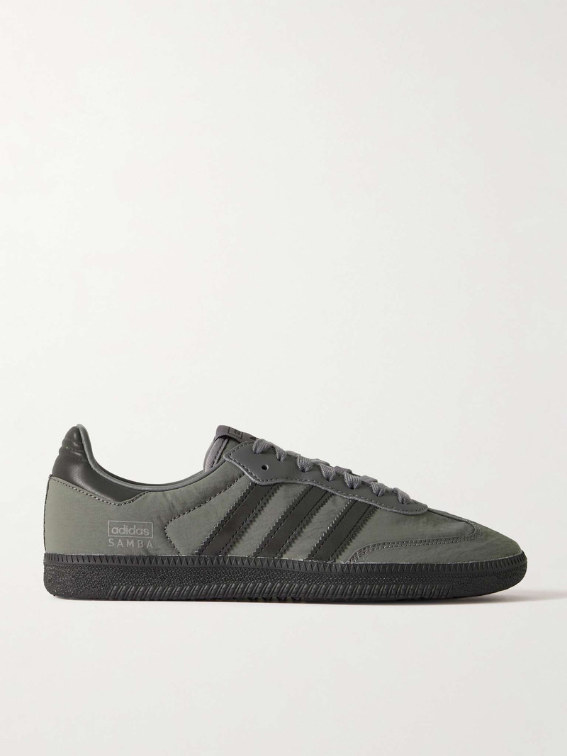 adidas Originals Samba OG Leather-Trimmed Shell Sneakers - IH9993 |  REVERSIBLE