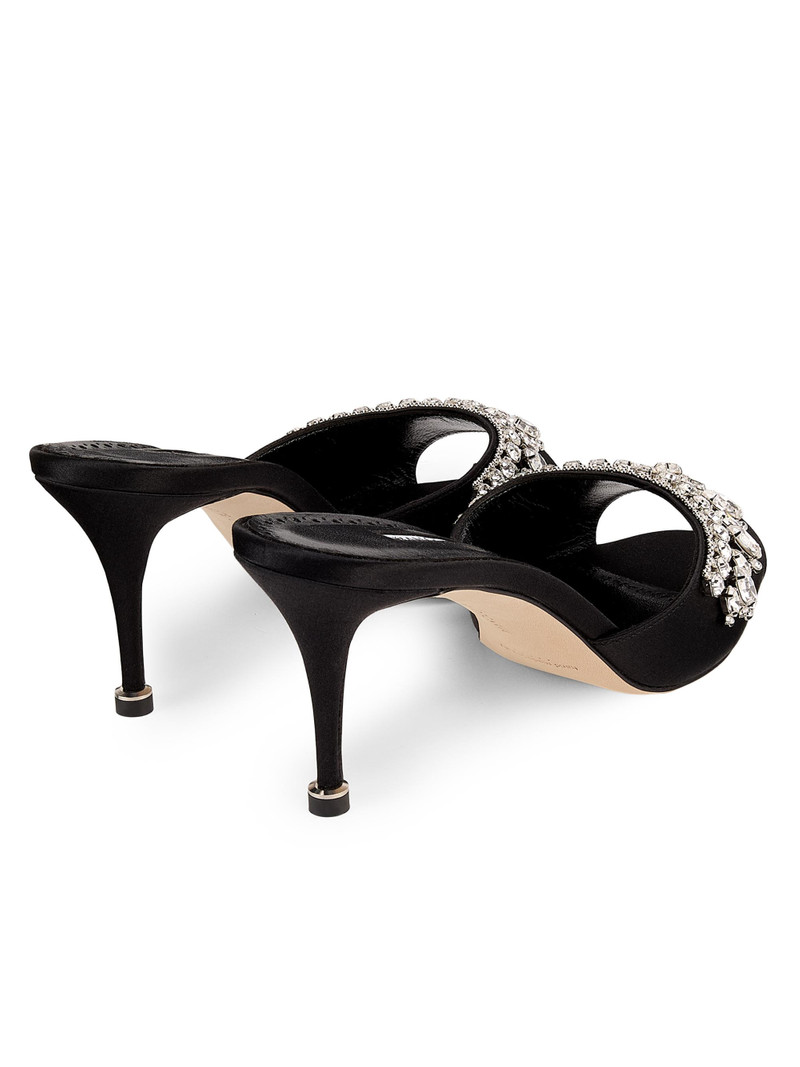 Women's Tulimu Crystal-Embellished Mules - Black 3