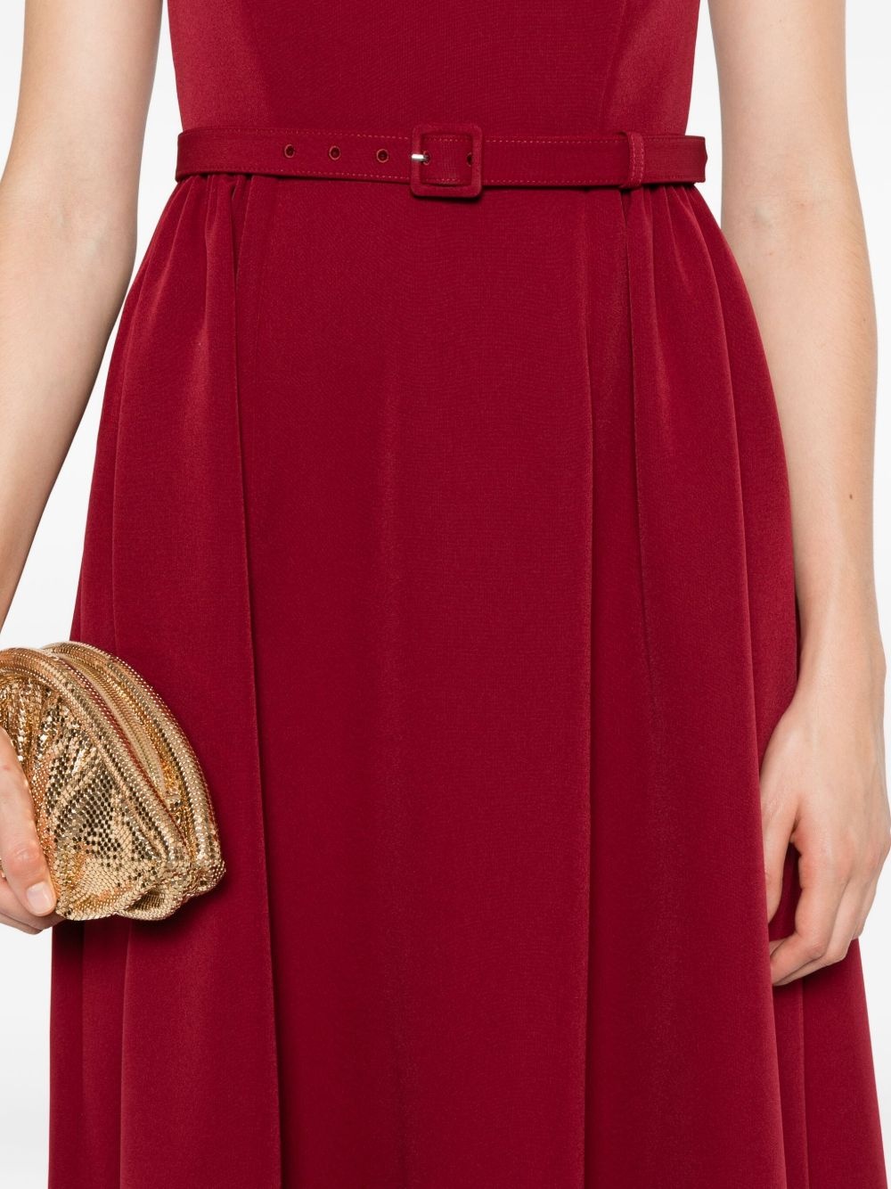 belted maxi dress - 5