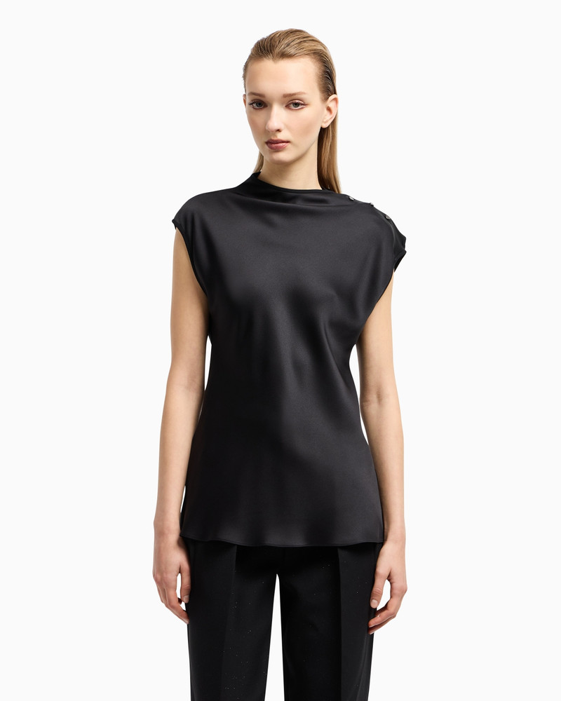 GIORGIO ARMANI BLOUSE IN DOUBLE SILK SATIN outlook