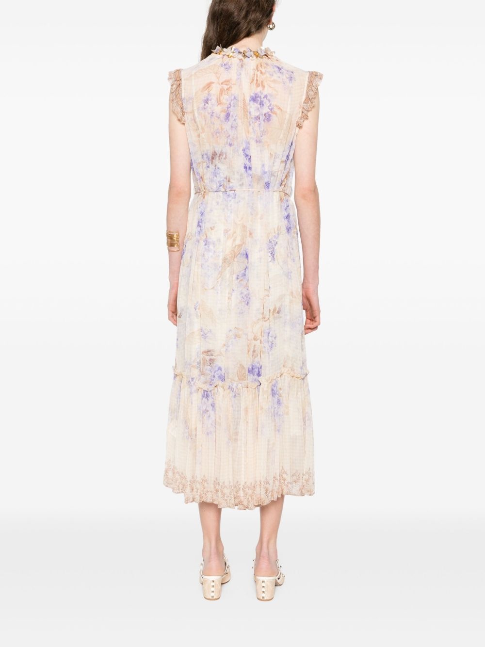 Dawning Flutter midi dress - 4