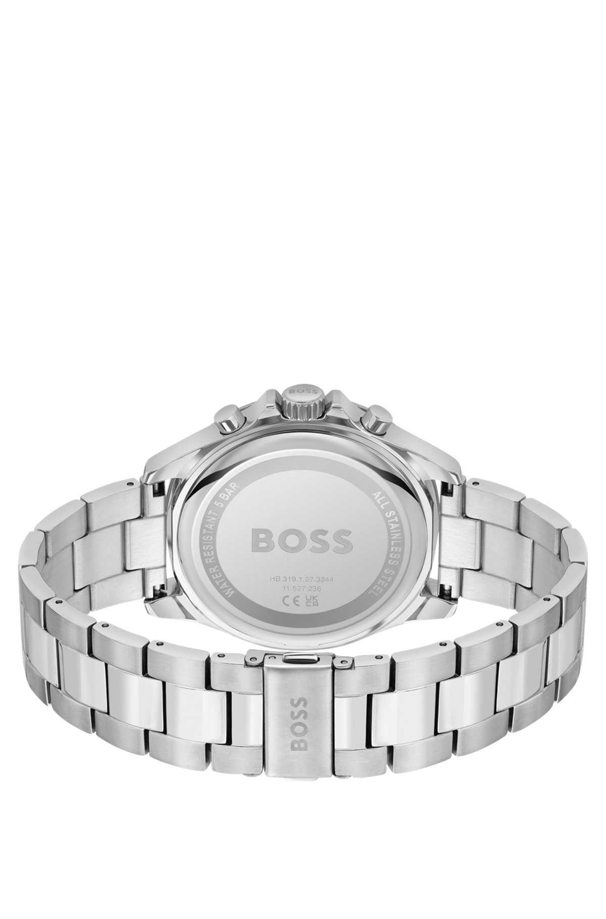 BLUE-DIAL CHRONOGRAPH WATCH WITH LINK BRACELET - 3