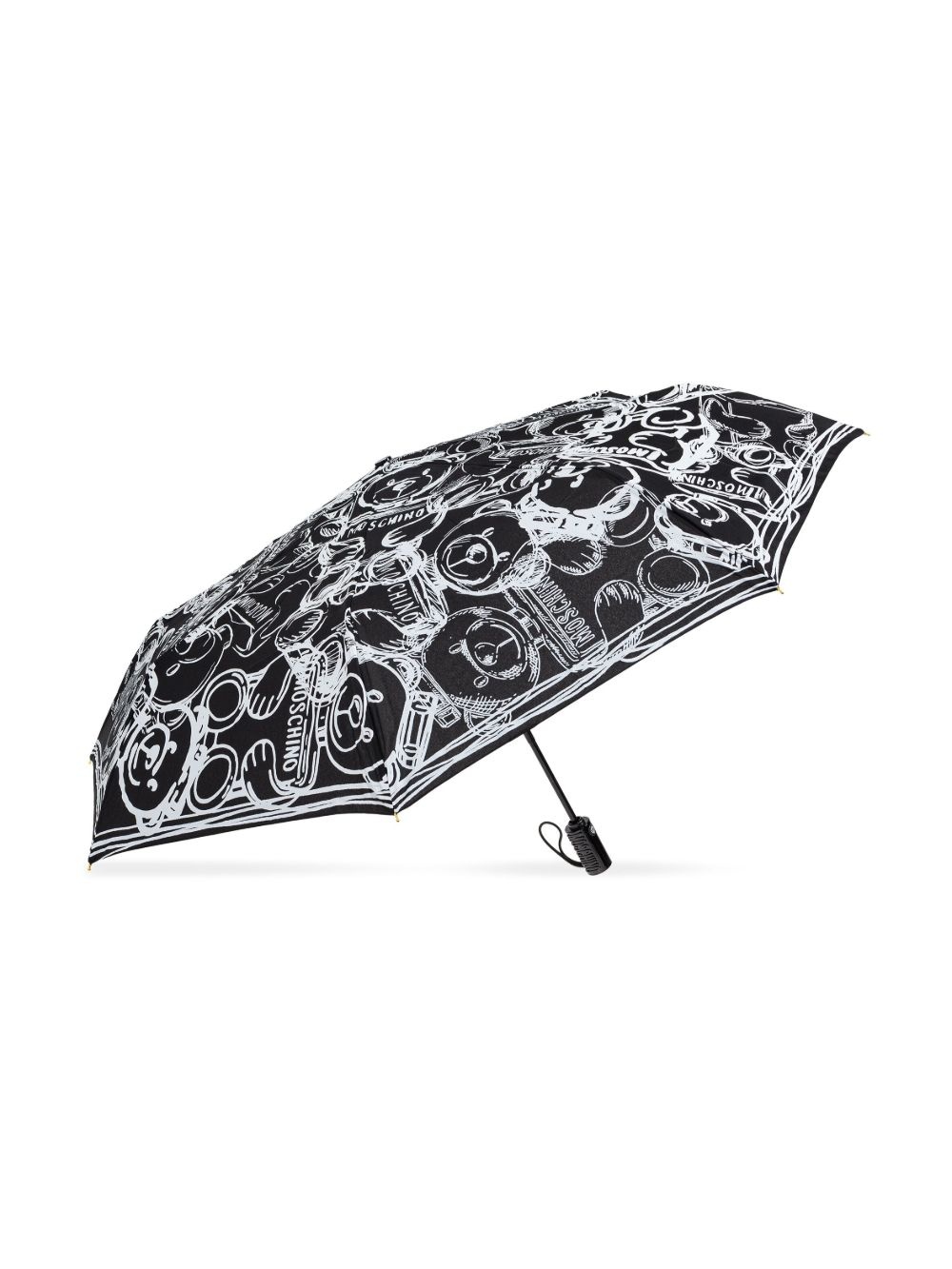 teddy bear-print umbrella - 3