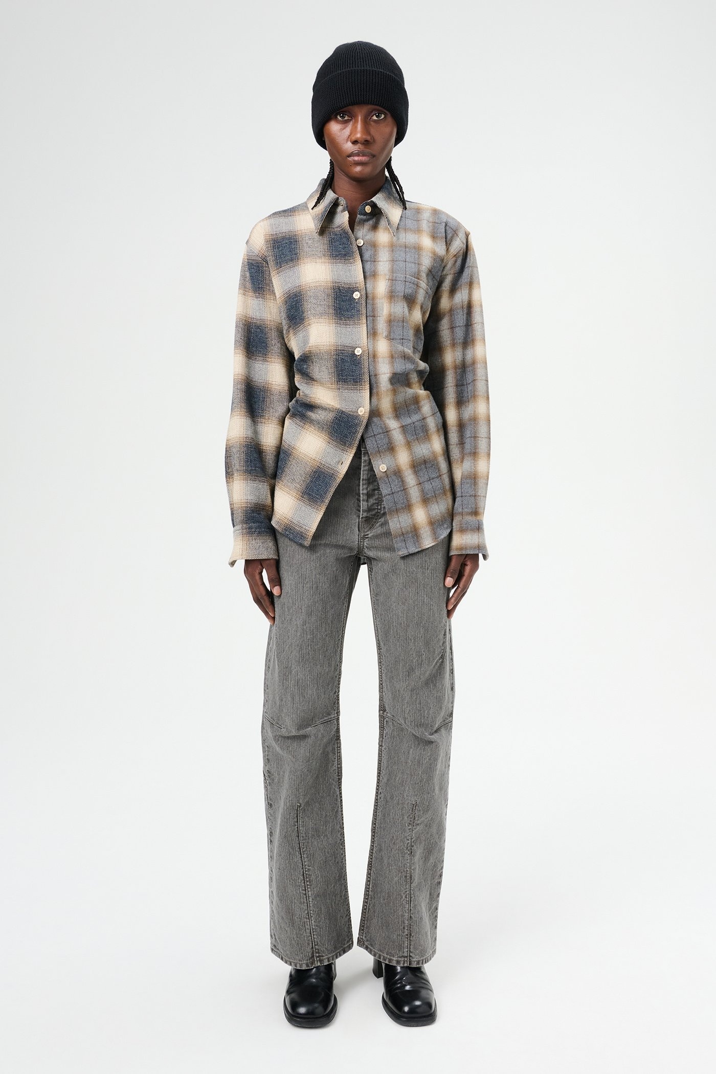 Apron Shirt Doyle Check Lagger Flannel - 2