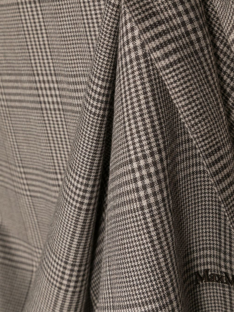 Prince-of-Wales-check wool scarf 3