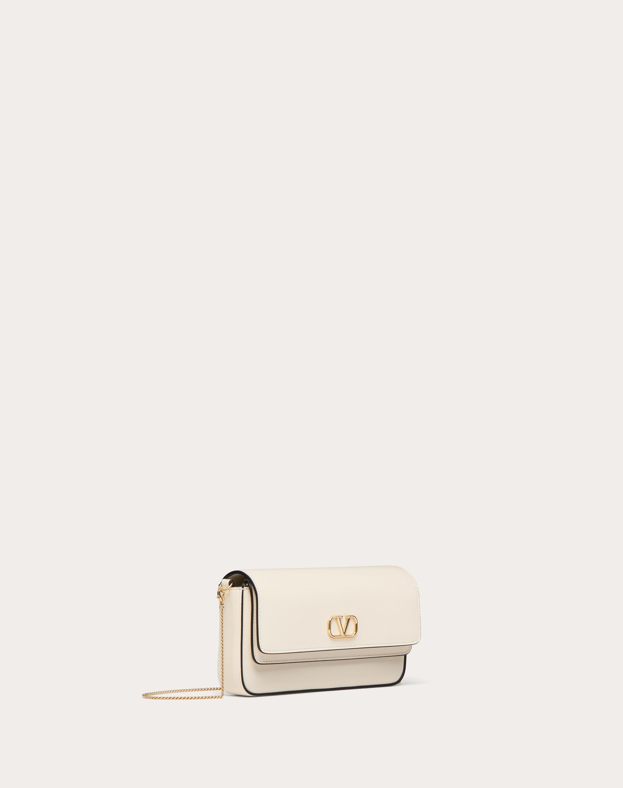 VLOGO SIGNATURE CALFSKIN MINI BAG - 3