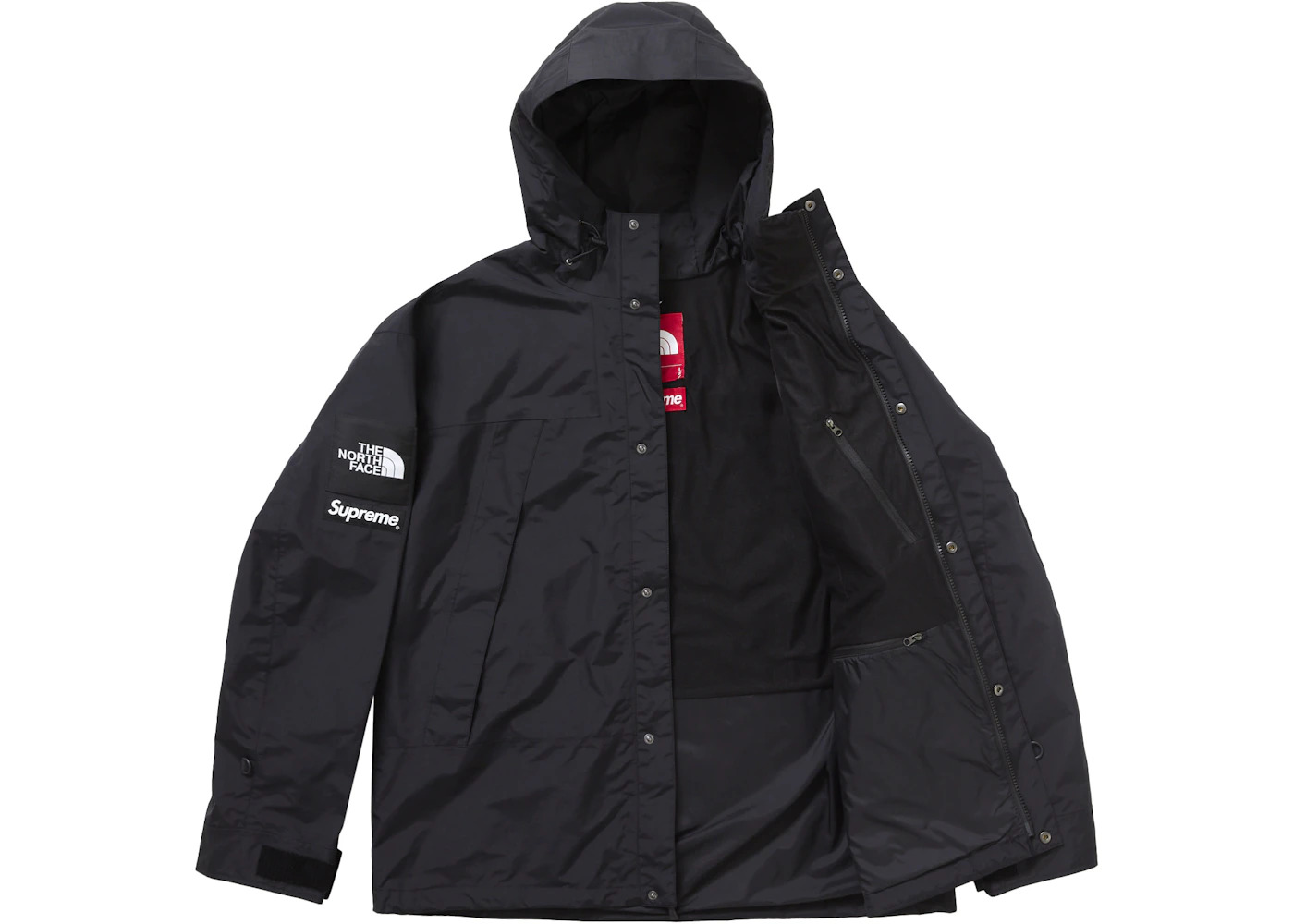 Supreme The North Face Mountain Jacket Black - 2
